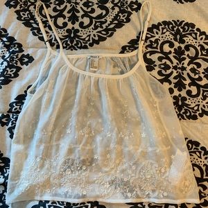 See through tank. Size small.